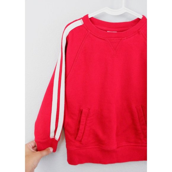 Hanna Andersson Red Kids Pull Over Sweatshirt, size 5 - Picture 2 of 11